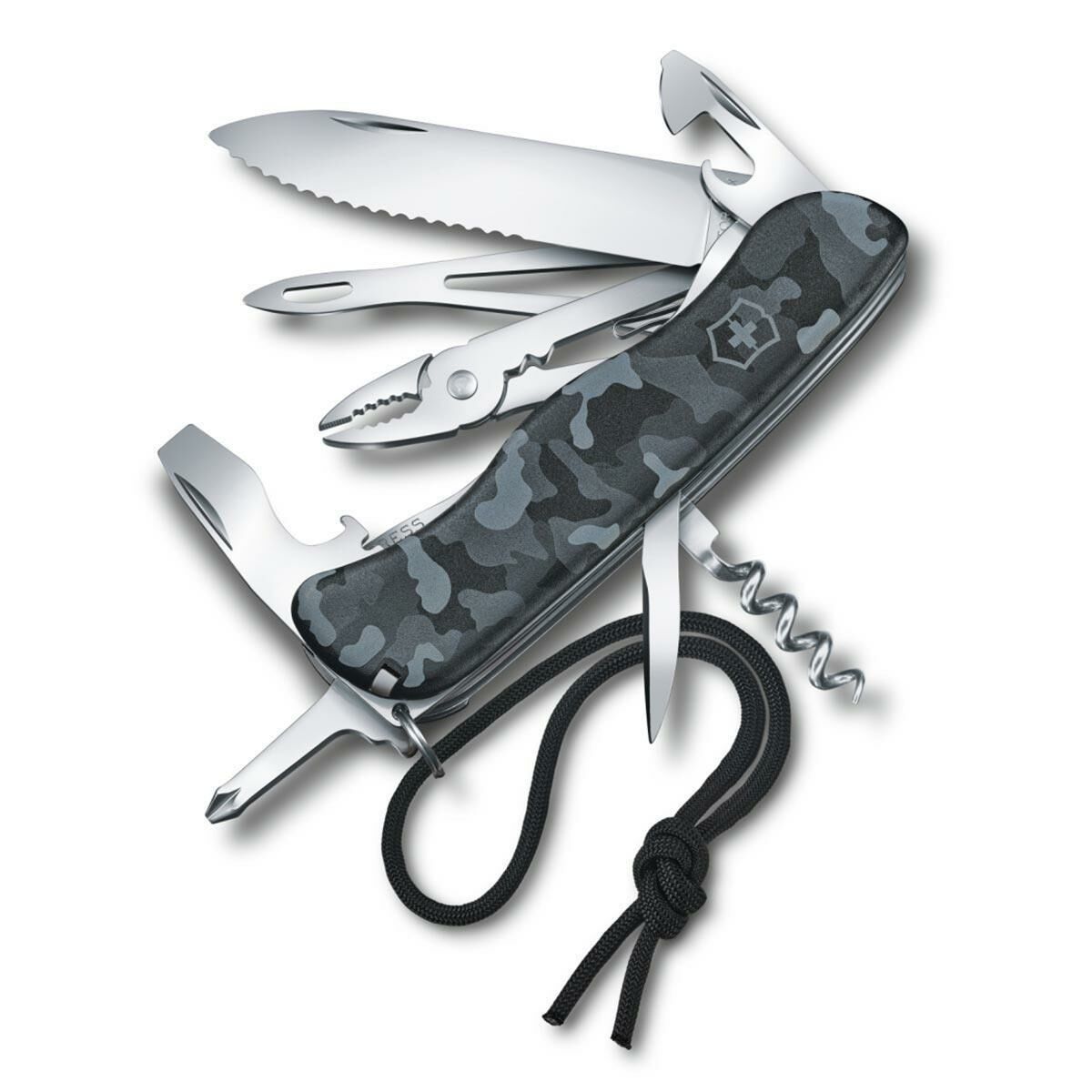 Victorinox 0.8593.W942 Skipper Lacivert Kamuflaj Çakı