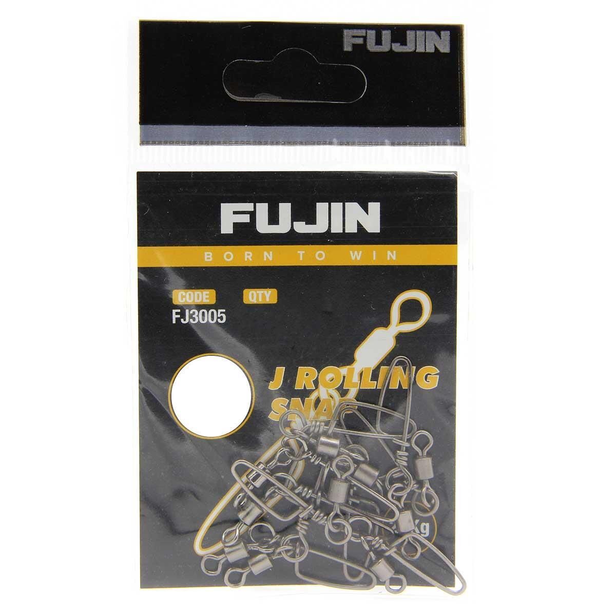 Fujin J Rolling Snap Black Nickel Bilyalı Kilitli Klips