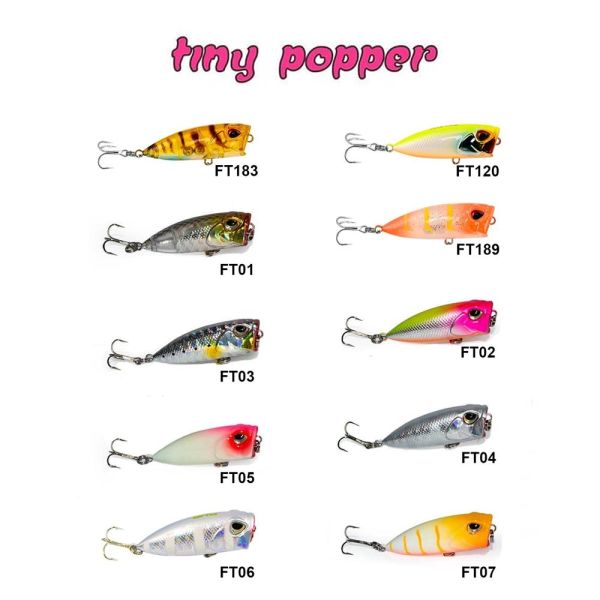 Fujin Tiny Popper FT-40SW Suni Yem Nacre Lemon