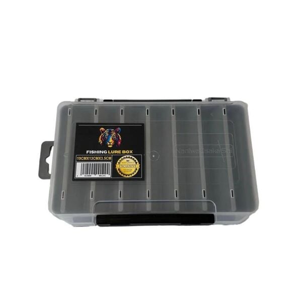 NaniwaOsakaShi Fishing Lure Box Maket Balık Kutusu 19x13x3.5cm