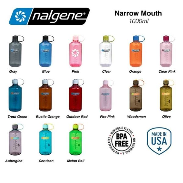 Nalgene 32oz NM Narrow Mouth Sustain Suluk