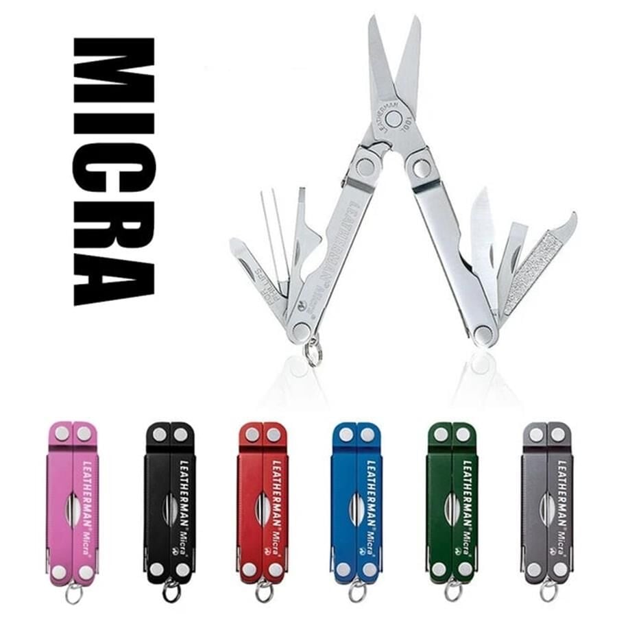 Leatherman Micra Aluminum Fonksiyonel Çakı (Multi Tool)