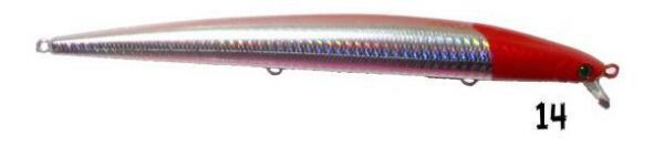 River Treble Devil 18Cm 30Gr 0.4-0.8 MT\F Suni Yem 180F-14