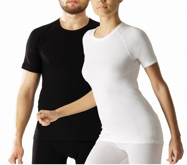 Fai Unisex Thermal Üst İçlik Beyaz Kısa Kollu M