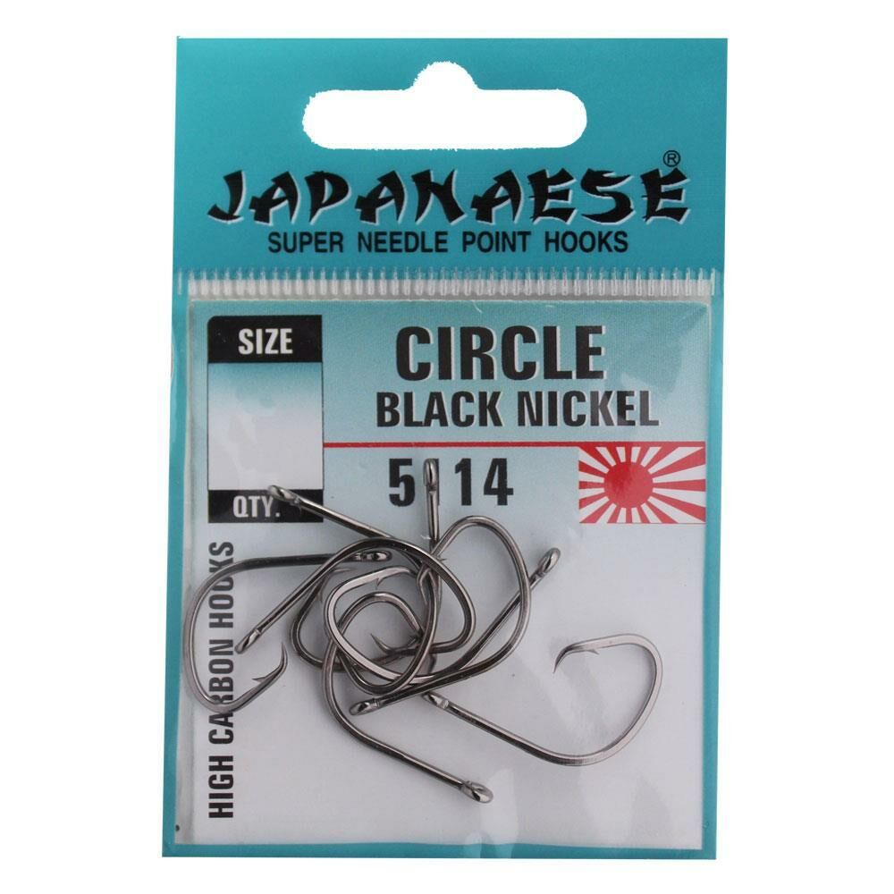 Japanese Circle Black Nikel Olta İğnesi Black Nickel - NO:8