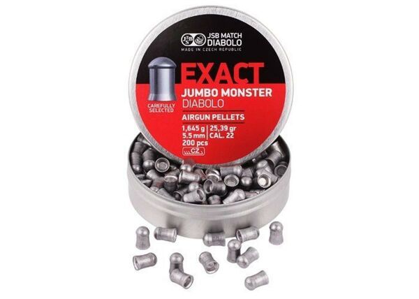 JSB Diablo Exact Jumbo Monster 5.52 mm Havalı Saçma