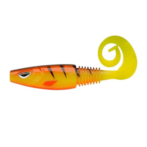 Berkley Sick Curl Silikon Yem MOTOR OIL BURBOT - 8CM