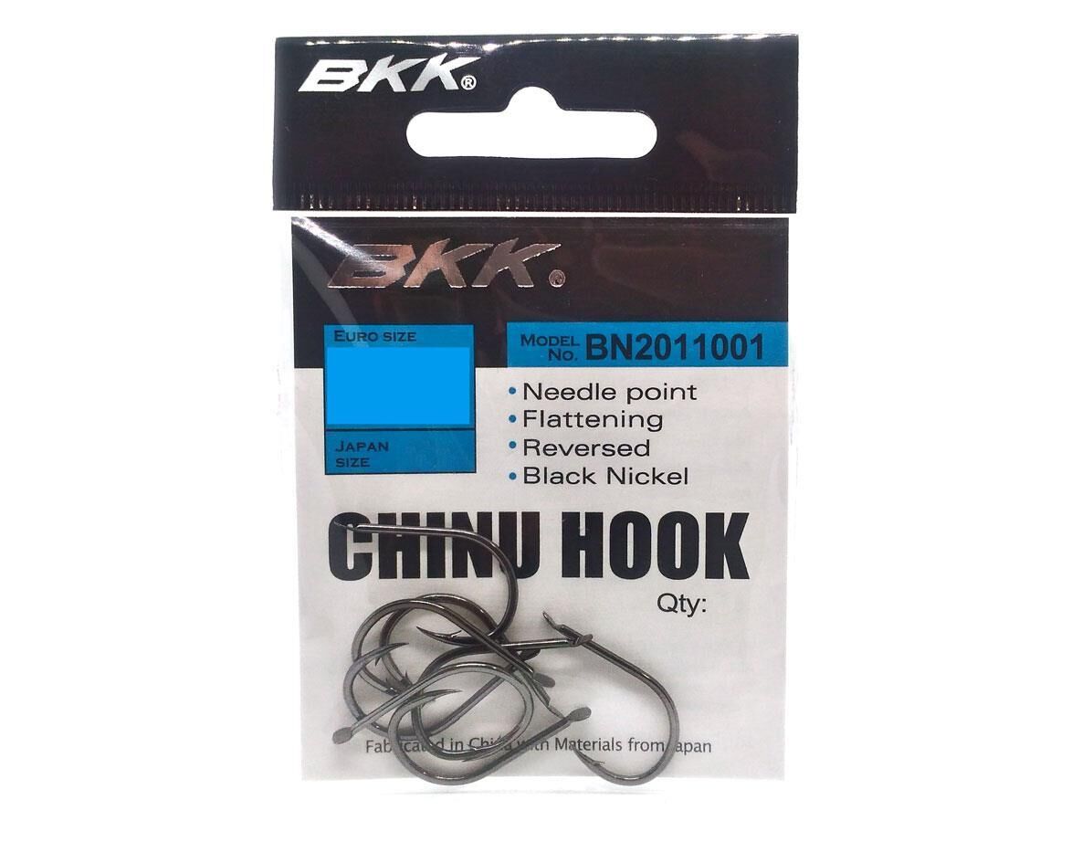 Bkk Chinu Hook BN011 Black Nikel Olta İğnesi Black Nickel - NO:5