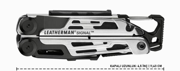 Leatherman Signal Black & Silver Multi Tool