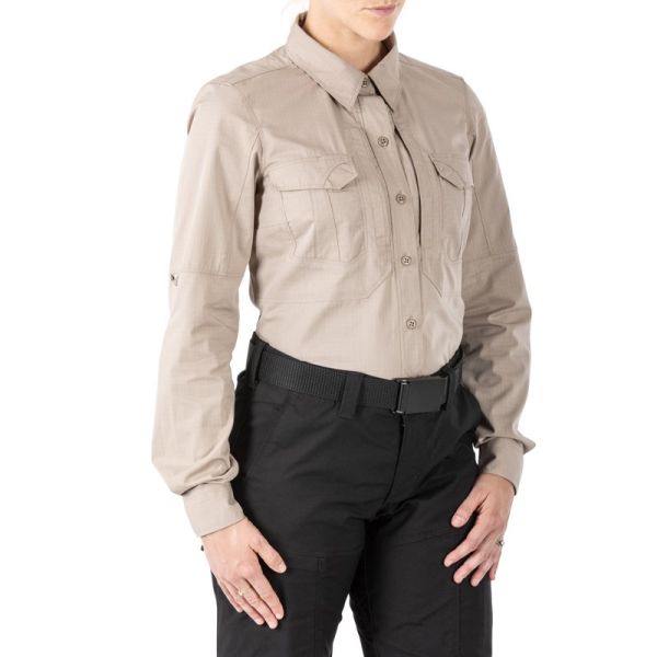 5.11 Stryke Shirt KHaki Uzun Kol Bayan Gömlek