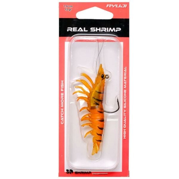 Ryuji Real Shrimp 7.6cm 12gr Silikon Karides Yem