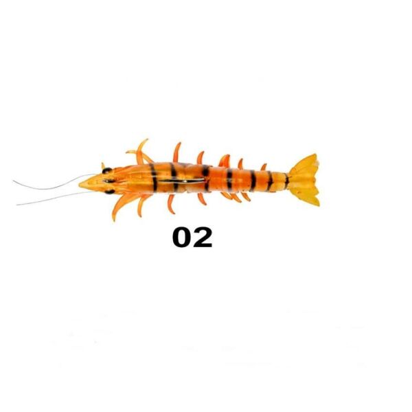 Ryuji Real Shrimp 7.6cm 12gr Silikon Karides Yem