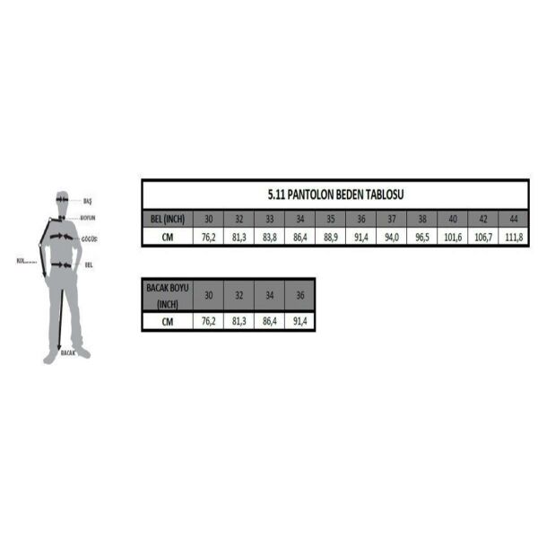 5.11 Strike W-Flex-Tac Pantolon Lacivert