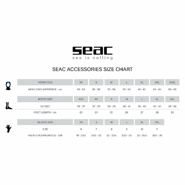 Seac Sub Cern 5 mm Dalış Patik XL