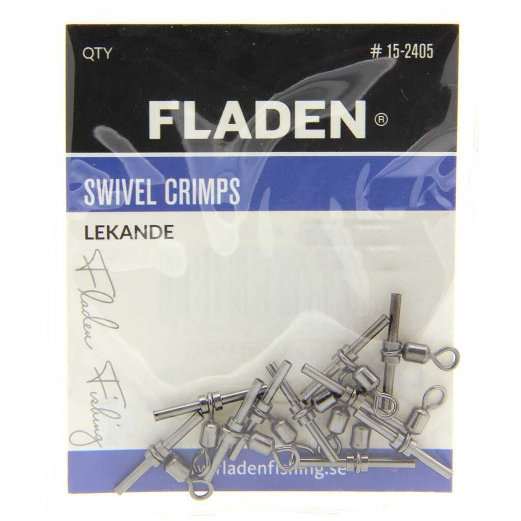 Fladen Lekande Swivel Crimps Yuvalı Fırdöndü