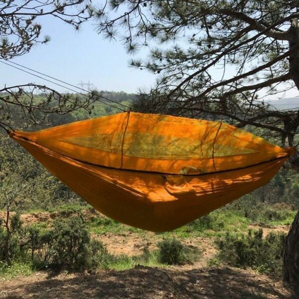 Campout Cibinlikli Hamak 280x150cm TURUNCU