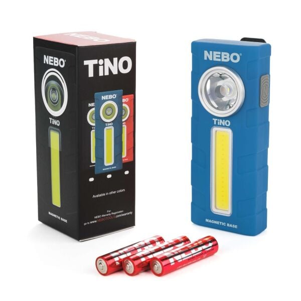 Nebo Tino 6809 300 Lümen LED Cep Feneri MAVİ