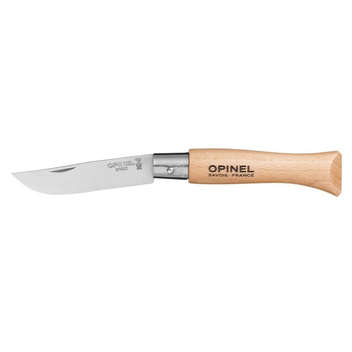 Opinel Inox No 5 Kayın Saplı Paslanmaz Çelik Çakı