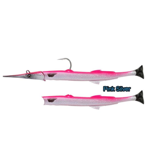 Savage Gear Needlefish Pulsetail 2+1 14cm 12gr Suni Yem Pearl White Silver