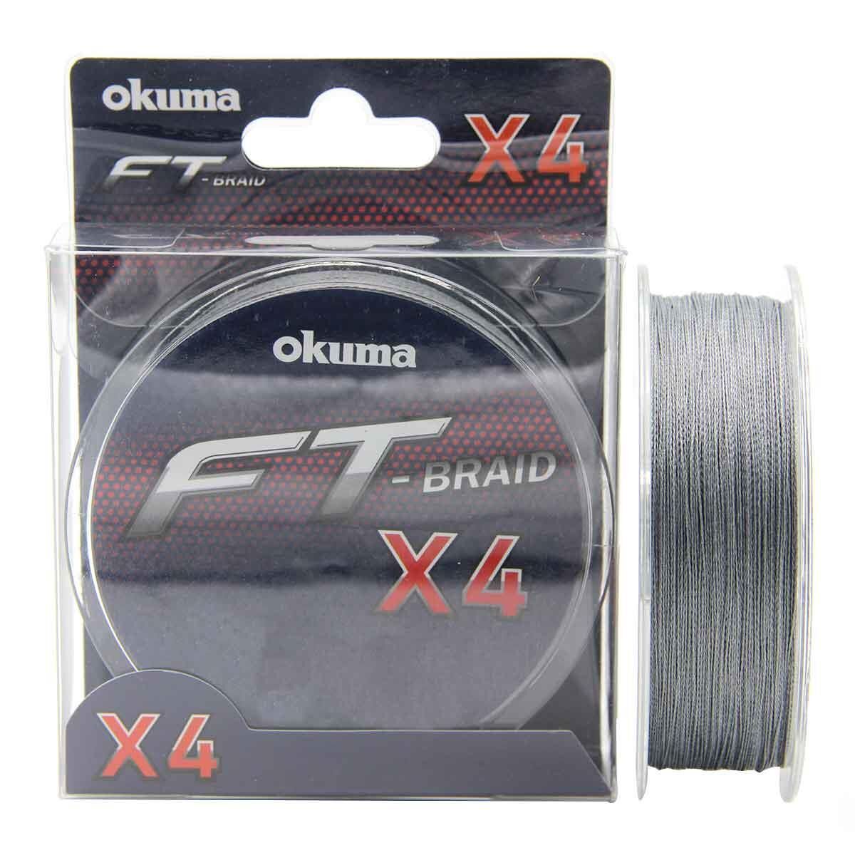 Okuma FT-x4 Braided Line Grey Örgü İp Olta Misinası 150mt