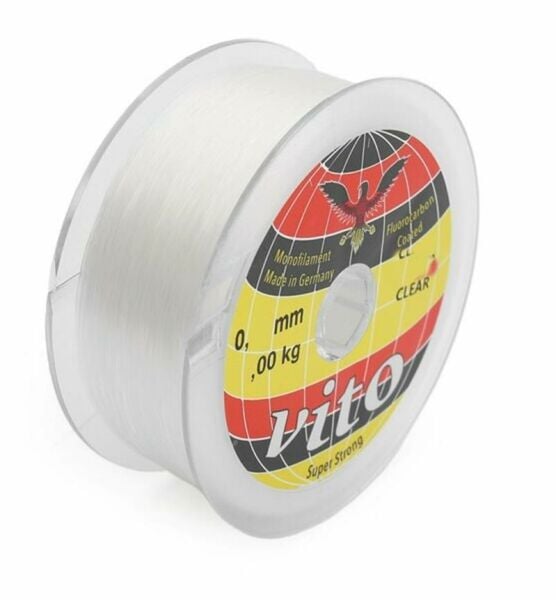 Vito Süper Strong Clear Monofilament Olta Misinası 100mt 0,50 mm