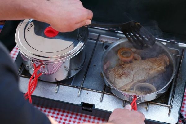 Coghlans Paslanmaz Çelik Yemek Seti