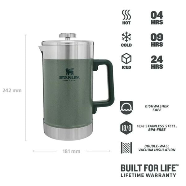 Stanley Klasik French Press Termos 1.4 Lt