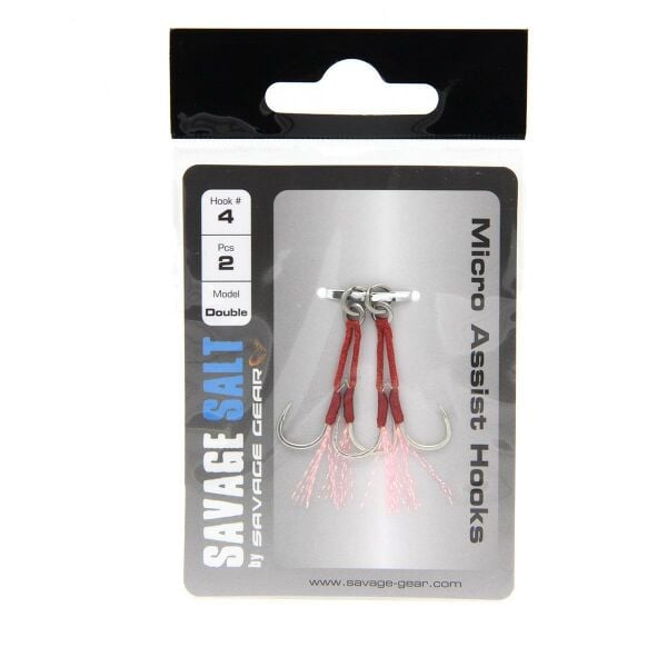 Savage Gear Micro Assist Hooks Olta İğnesi Single 10