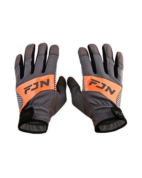 Fujin Pro Angler Trolling Gloves Grey - L/XL