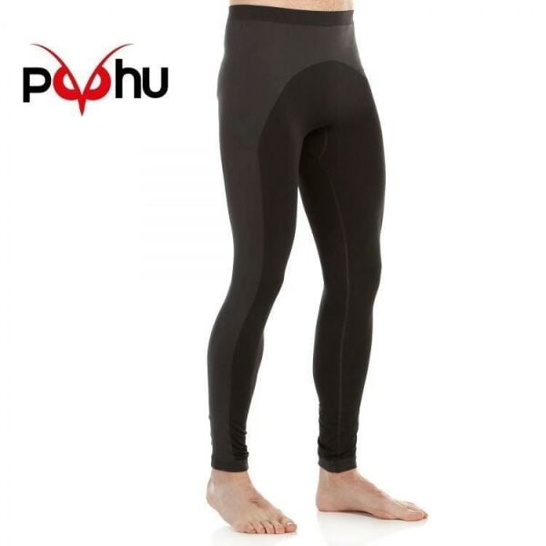 Puhu Erkek Termal İçlik Alt SİYAH - L-XL