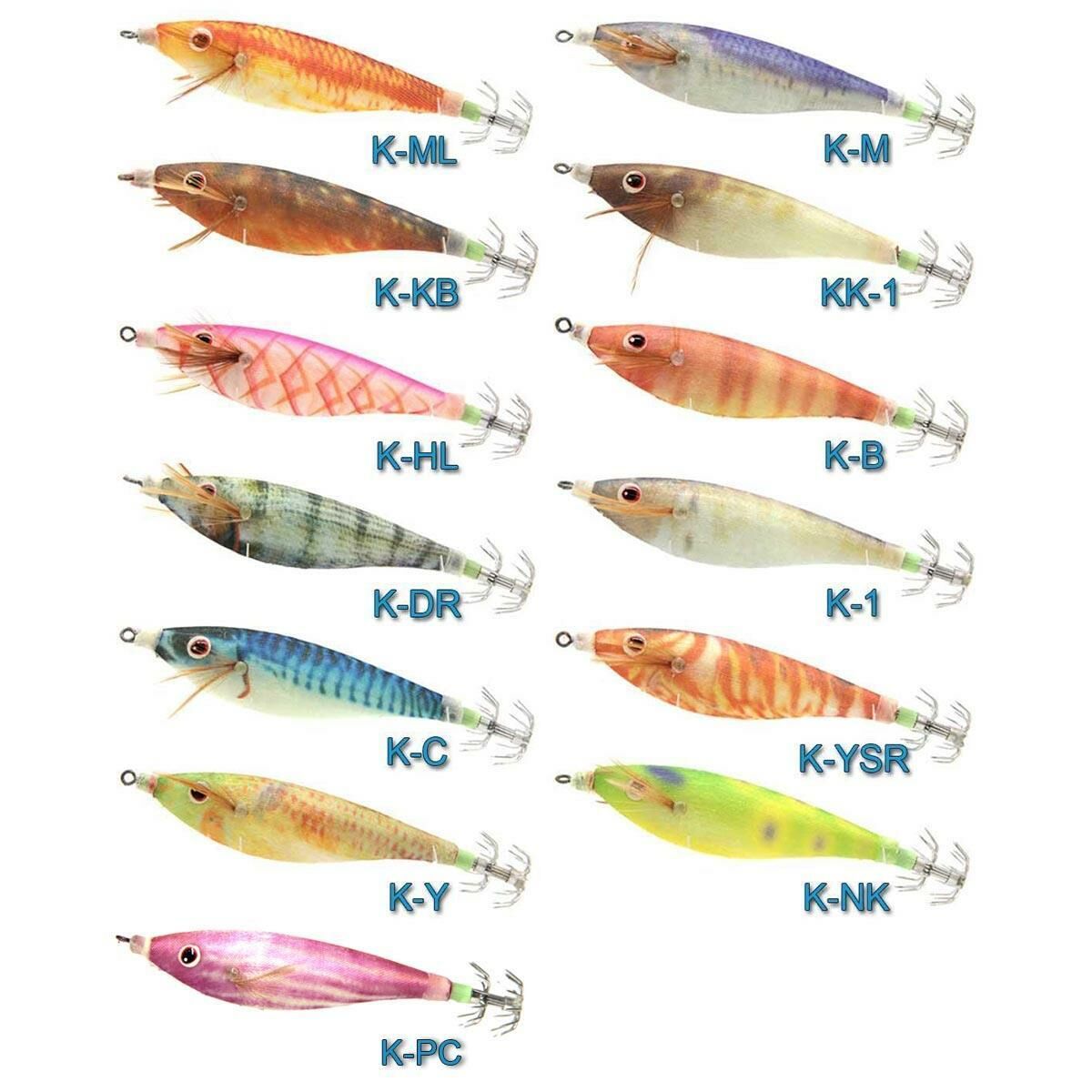 Kardez Squid Jig Glow 10cm 10,15gr Kalamar Zokası