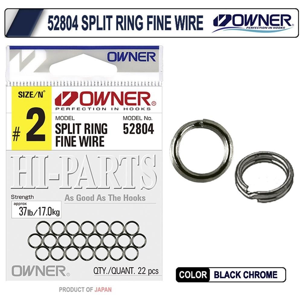 Owner 52804 Split Ring Fine Wire Halka NO:00