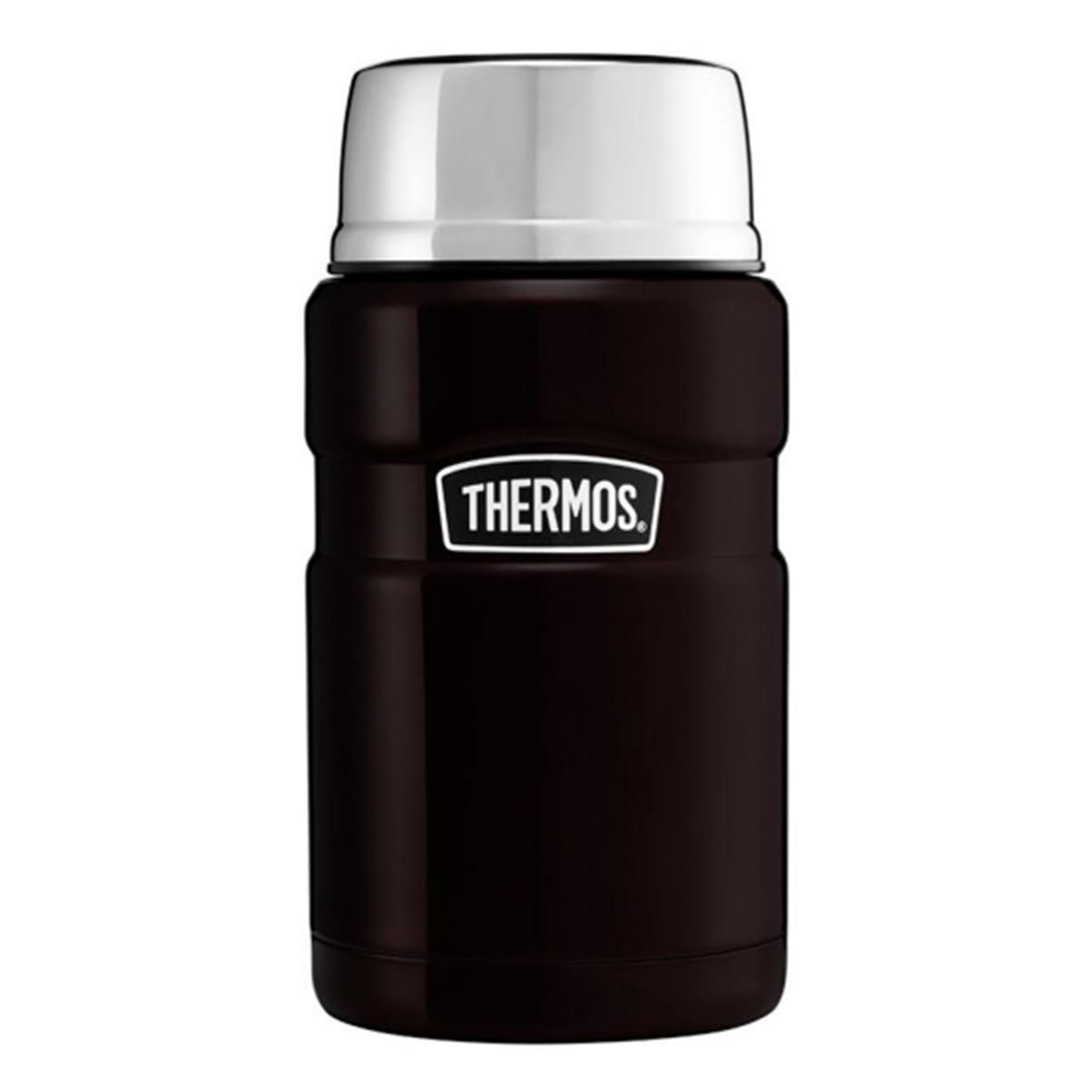 Thermos SK 3020 Çelik Yemek Termosu 710ml. Siyah