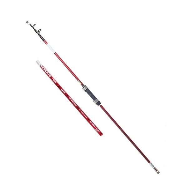 River Sacramento Tele Hybrid 60-135G Karbon Olta Kamışı KIRMIZI - 210 CM