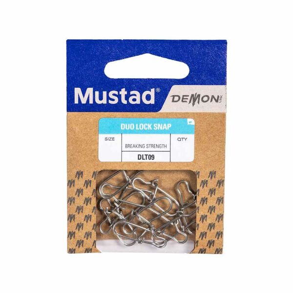 Mustad Demon DLT09 Çift Kilitli Klips NO:1