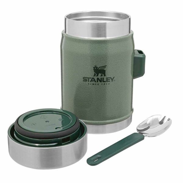 Stanley Klasik Paslanmaz Çelik Yemek Termosu Kaşıklı 0,40 Lt Hammertone Clay