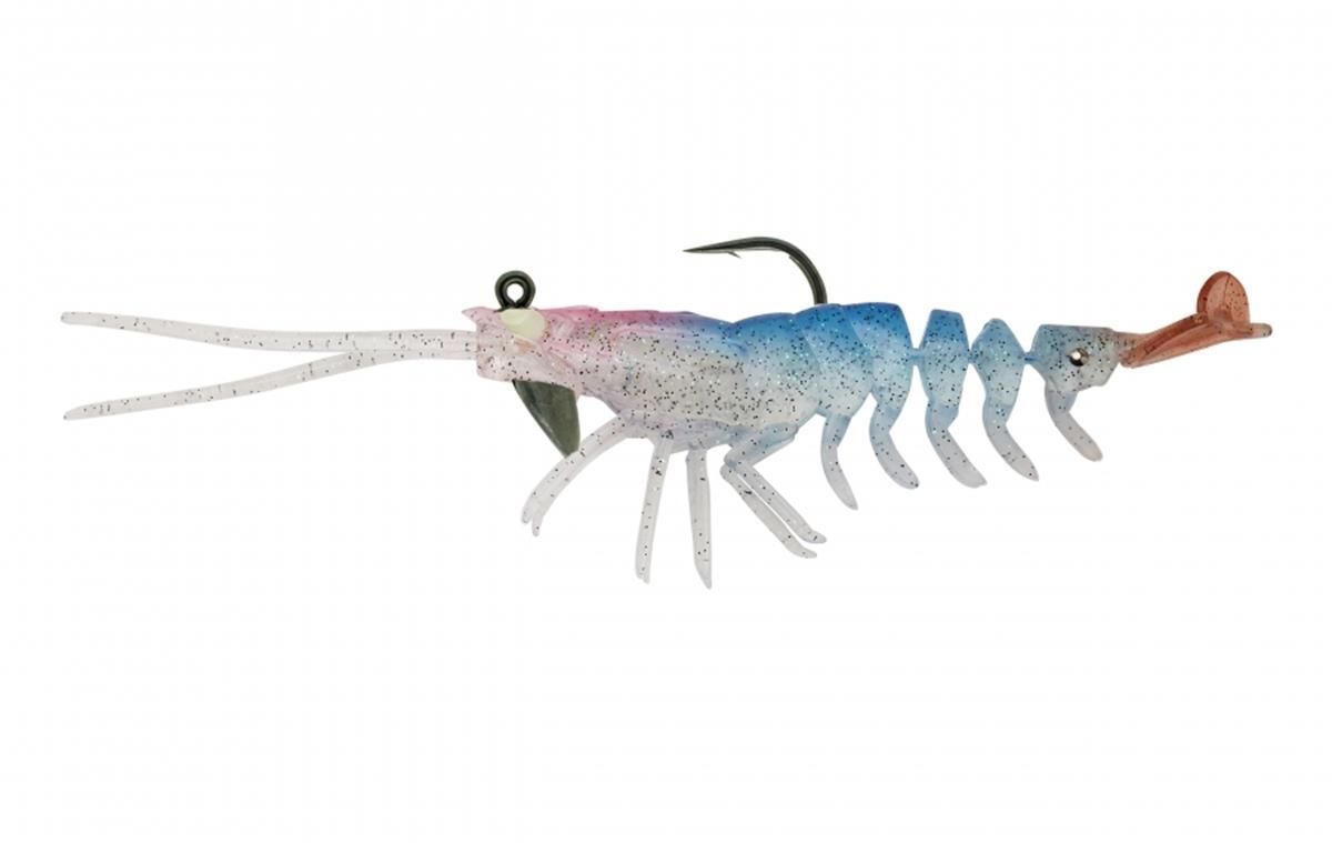 Savage Gear 3D Shrimp RTF 9 cm 7 gr Sinking Silikon Karides Yem (2 Adet) GHOST