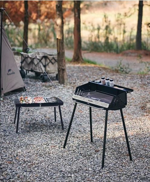 Naturehike Multi-Surface Vertical BBQ Grill BLACK