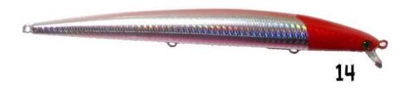 River Treble Devil 18Cm 30Gr 0.4-0.8 MT\F Suni Yem 180F-14