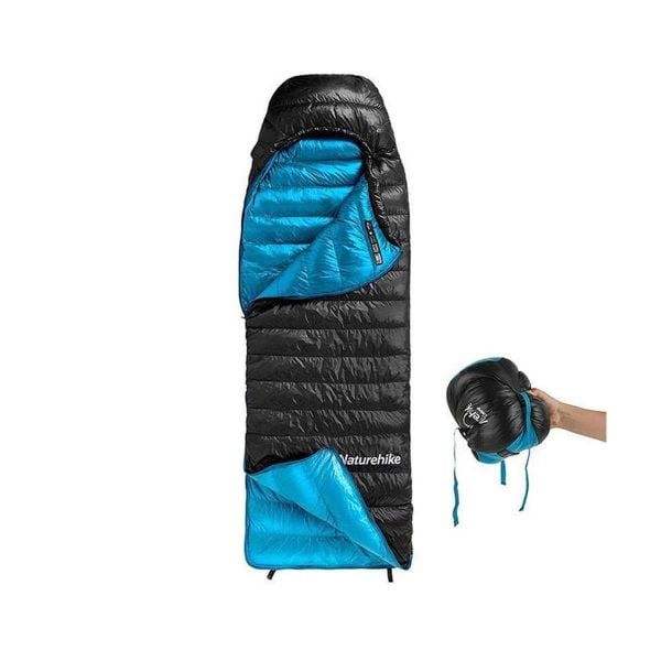 Naturehike CWZ400 Ultralight Kaz Tüyü Uyku Tulumu -9°C SİYAH - L