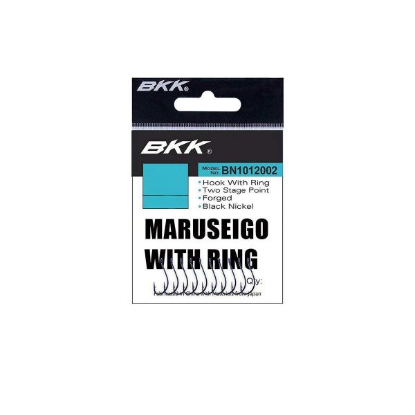 Bkk Maruseigo-R BM011 With Ring Olta İğnesi (Black Nikel) Black Nickel - NO:8