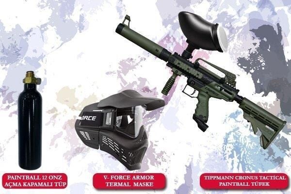 Tippmann Cronus Tactical Paintball İşaretleyici Seti