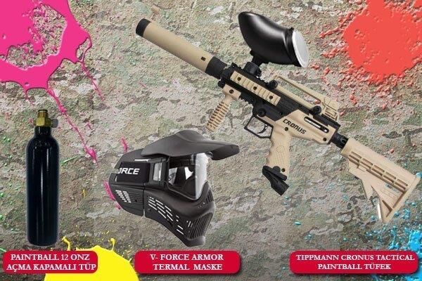 Tippmann Cronus Tactical Paintball İşaretleyici Seti