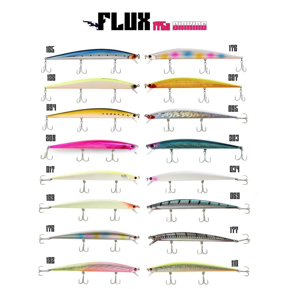 Fujin Flux 175 mm 29 gr Sinking Maket Balık