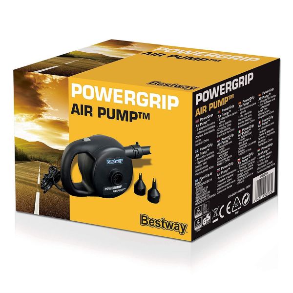 Bestway PowerGrip Air Pump 220V Çift Fonksiyonlu Elektrikli Pompa