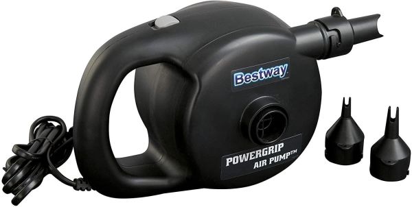 Bestway PowerGrip Air Pump 220V Çift Fonksiyonlu Elektrikli Pompa