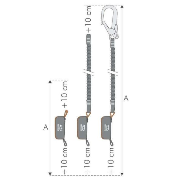 Climbing Technology Şok Emici I-L FLEX-ABS 140 cm