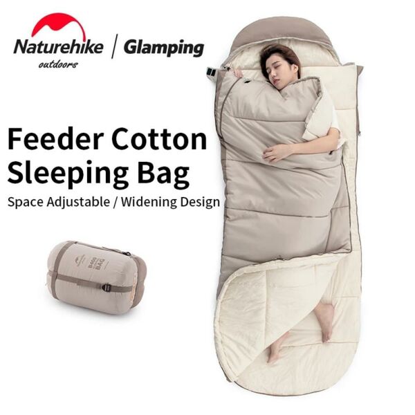 Naturehike Feeder B180 Cotton Uyku Tulumu -8°C