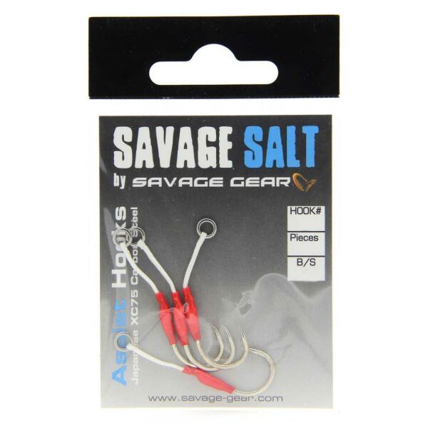 Savage Gear Asist Hook 4 Adet Olta İğnesi 1S-100 LBS