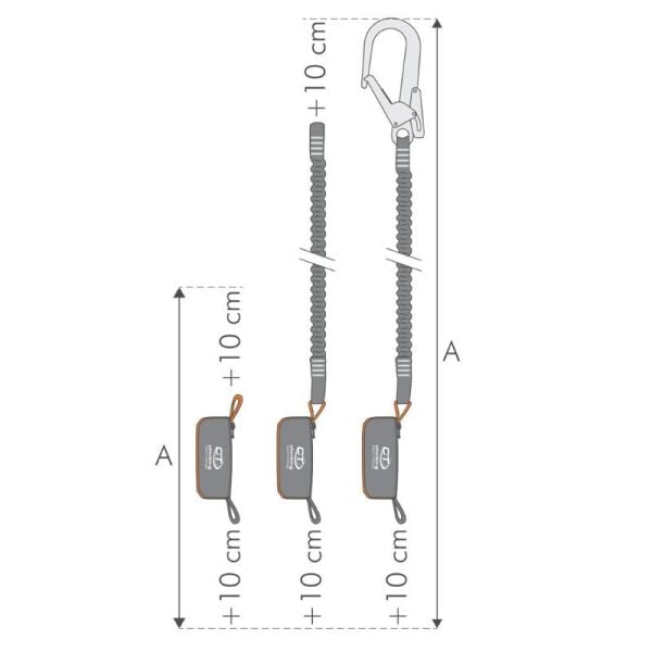 Climbing Technology Şok Emici Y-L Flex-ABS 140 cm